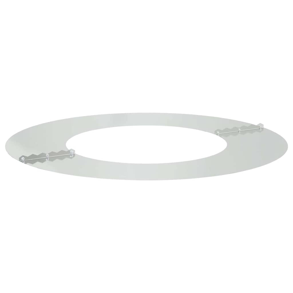 pogodno za ravne drvene prstenove 5 pcs Srebrno Ø40 / 70 cm