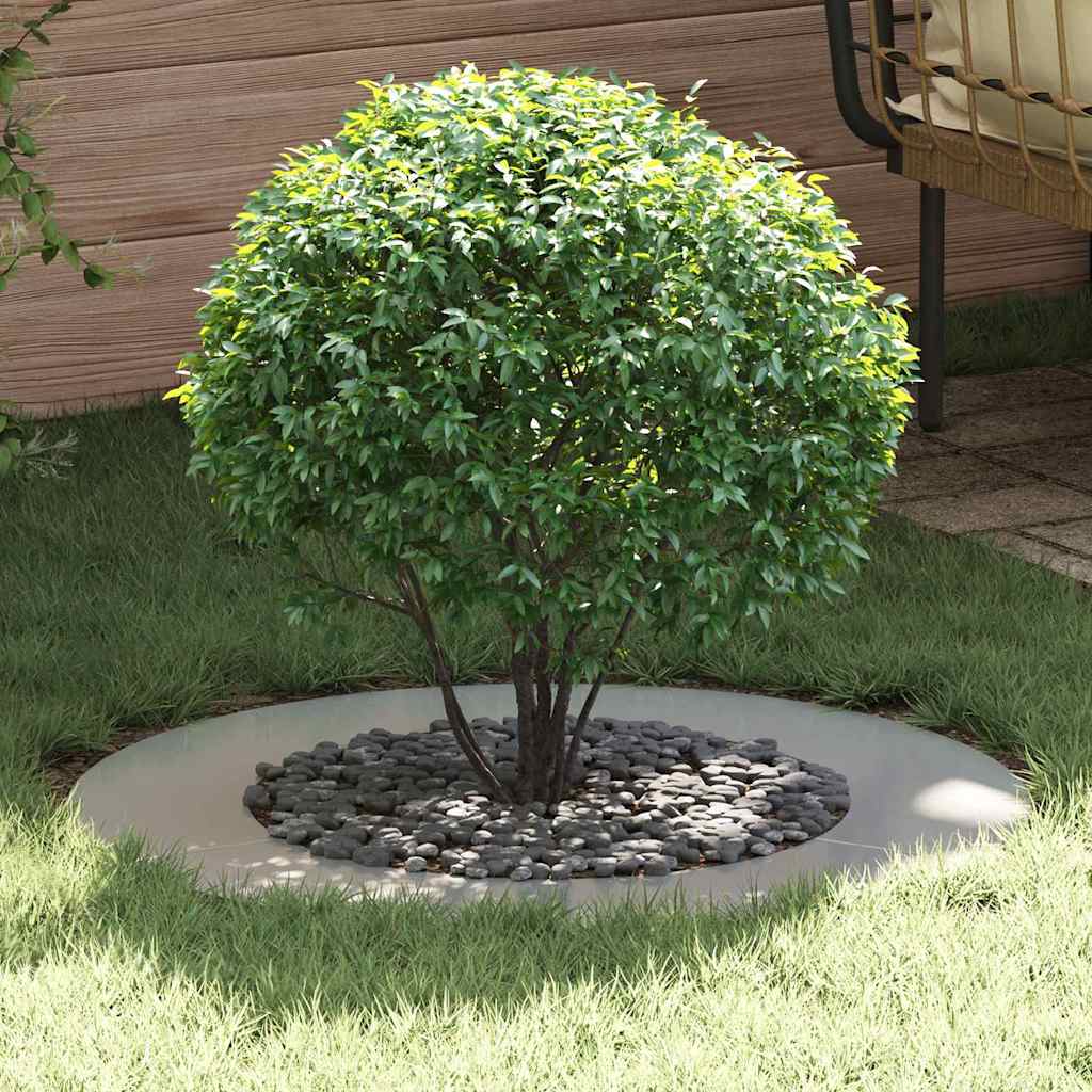 pogodno za ravne drvene prstenove 5 pcs Srebrno Ø50 / 80 cm
