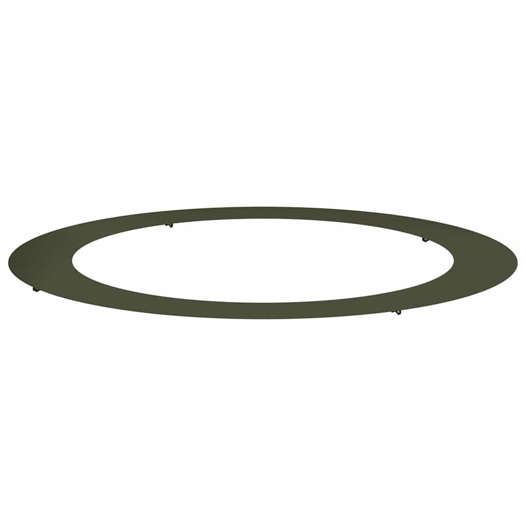 pogodno za ravni drveni prsten Maslinovo zelena Ø90 / 120 cm