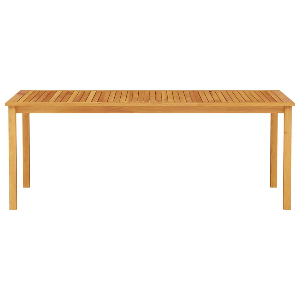 Vrtni set za objed Sklopivi 9 pcs Smeđa Čvrsto drvo akacije