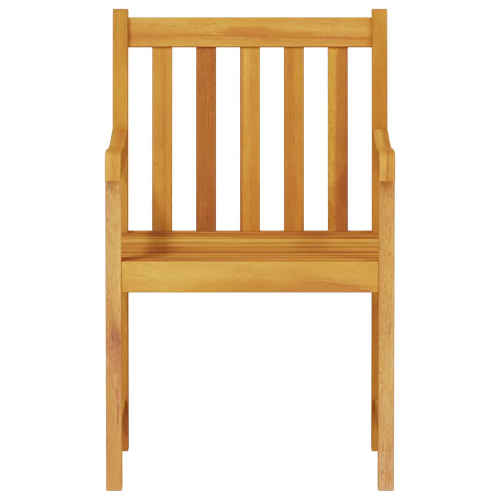 Vrtni set za objed 5 kom. Smeđa Čvrsto drvo akacije 140 x 80 x 74 cm