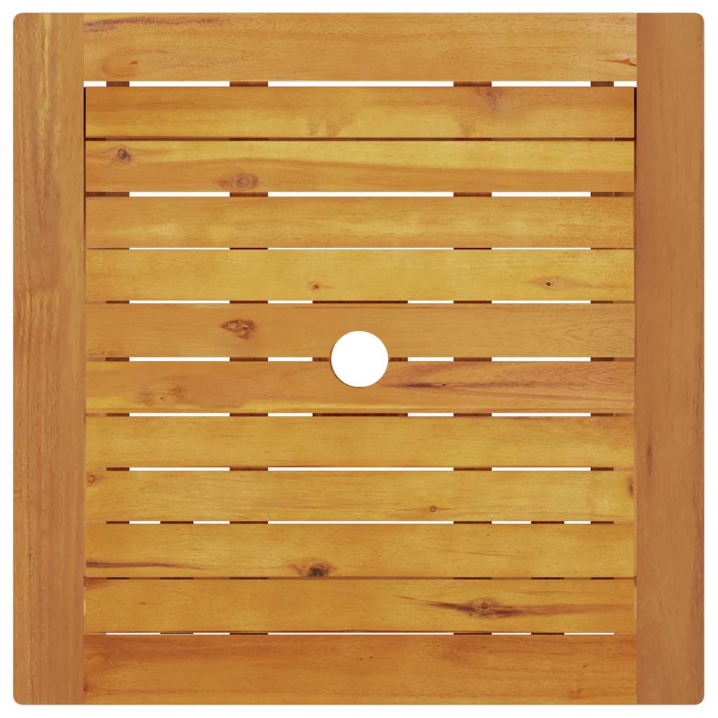 Sklopivi bistro set 3 kom. Smeđa Čvrsto drvo akacije
