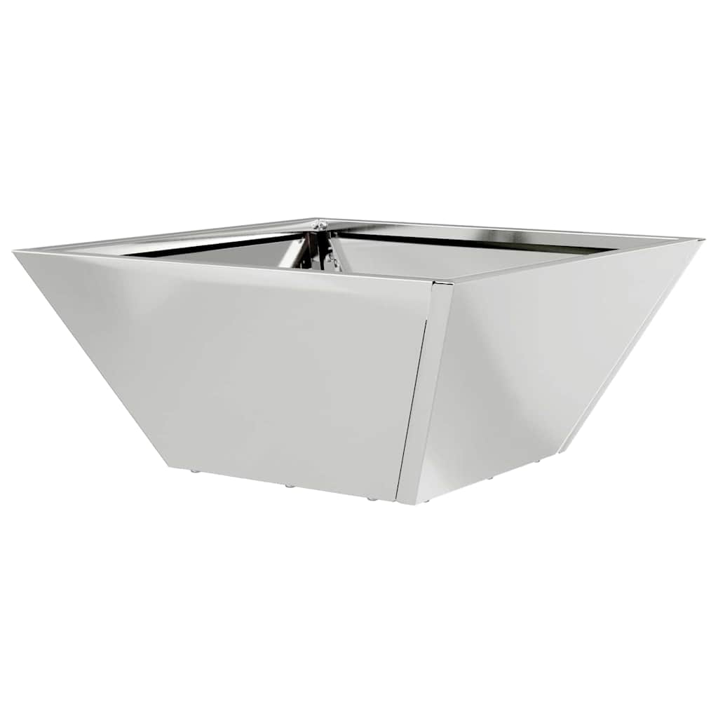 Vrtna saksija 5 pcs Srebrno 35 x 35 x 15 cm Cinkani čelik