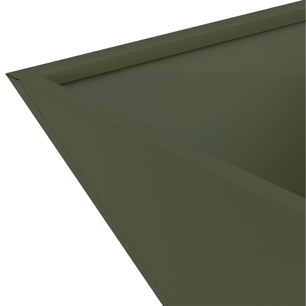 Vrtna saksija 5 pcs Maslinasto zelena 40 x 40 x 15 cm