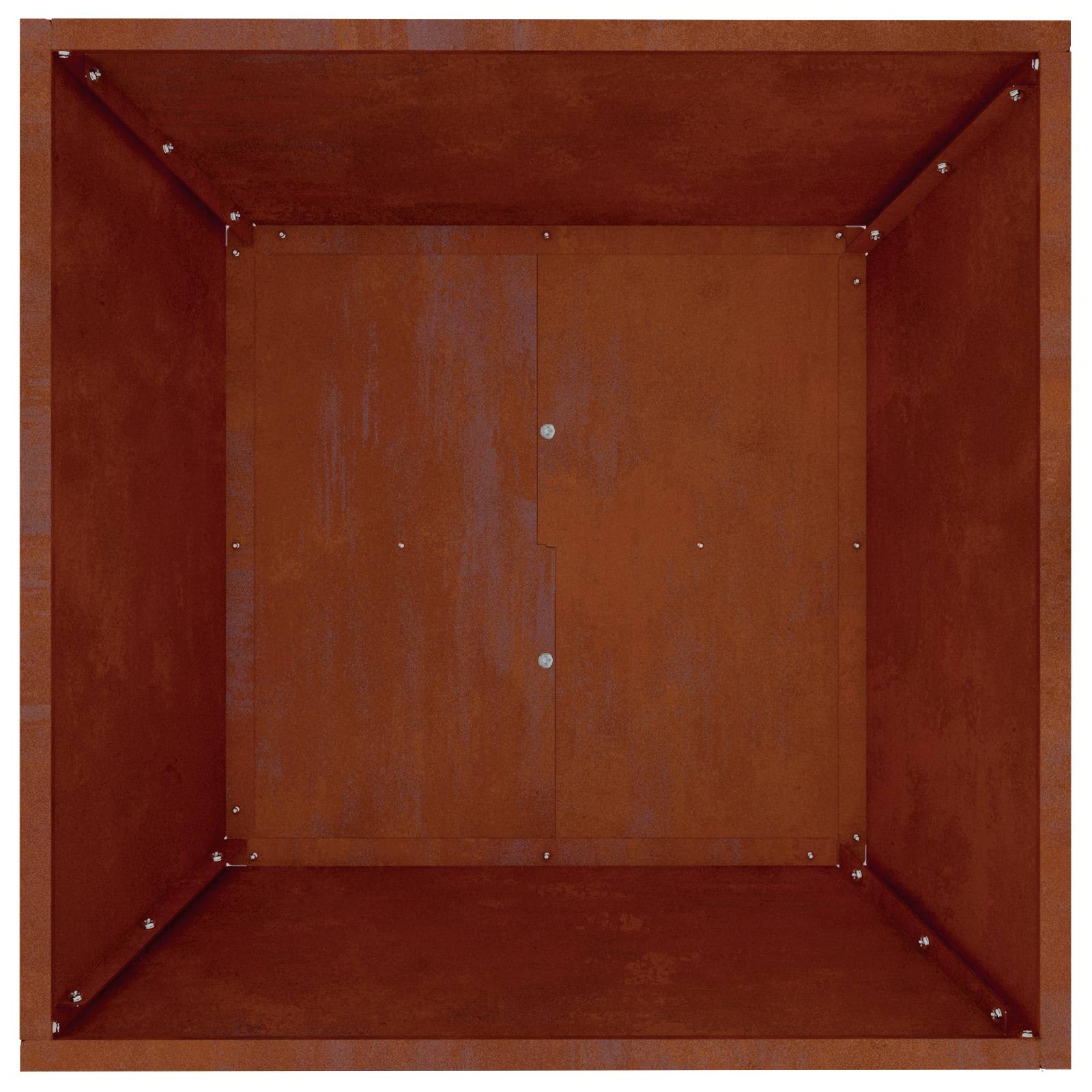 Vrtna saksija Rđa 50 x 50 x 15 cm