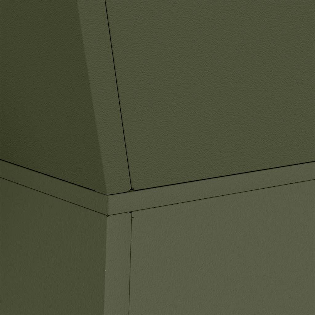 Stup saksija 2 pcs Maslinasta 35 x 35 x 73 cm