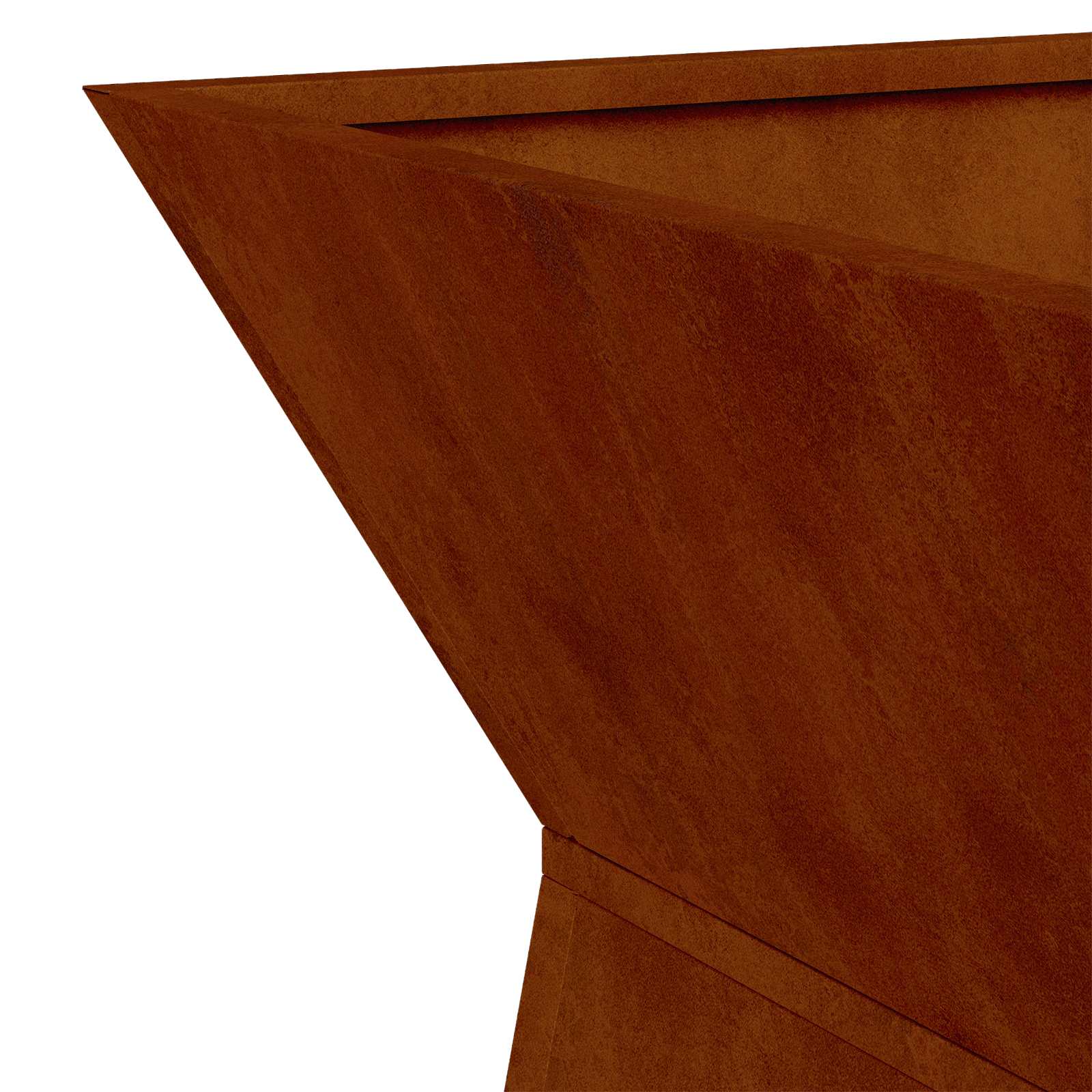 Stup saksija 2 pcs Srebrno 35 x 35 x 73 cm
