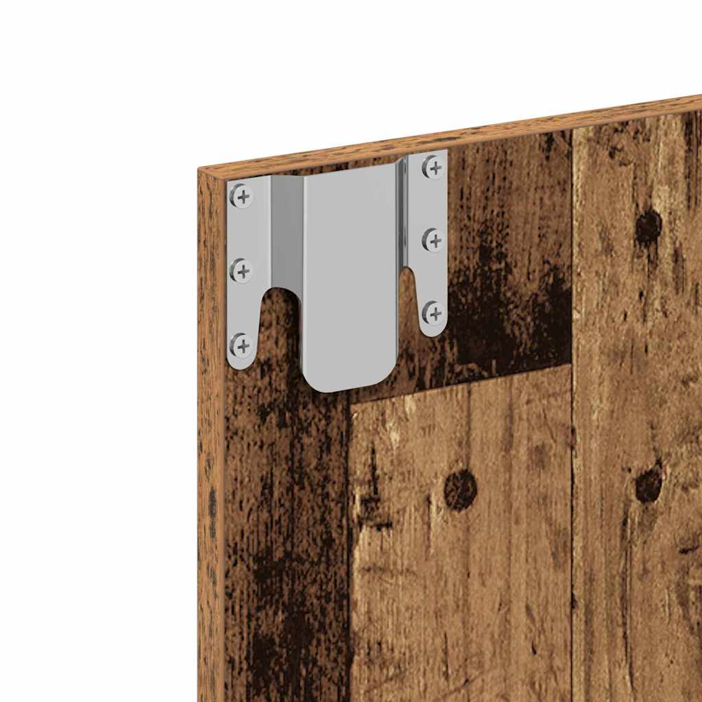 Ogledalo ormar Staro drvo 60 x 31,5 x 62 cm Konstruirano drvo