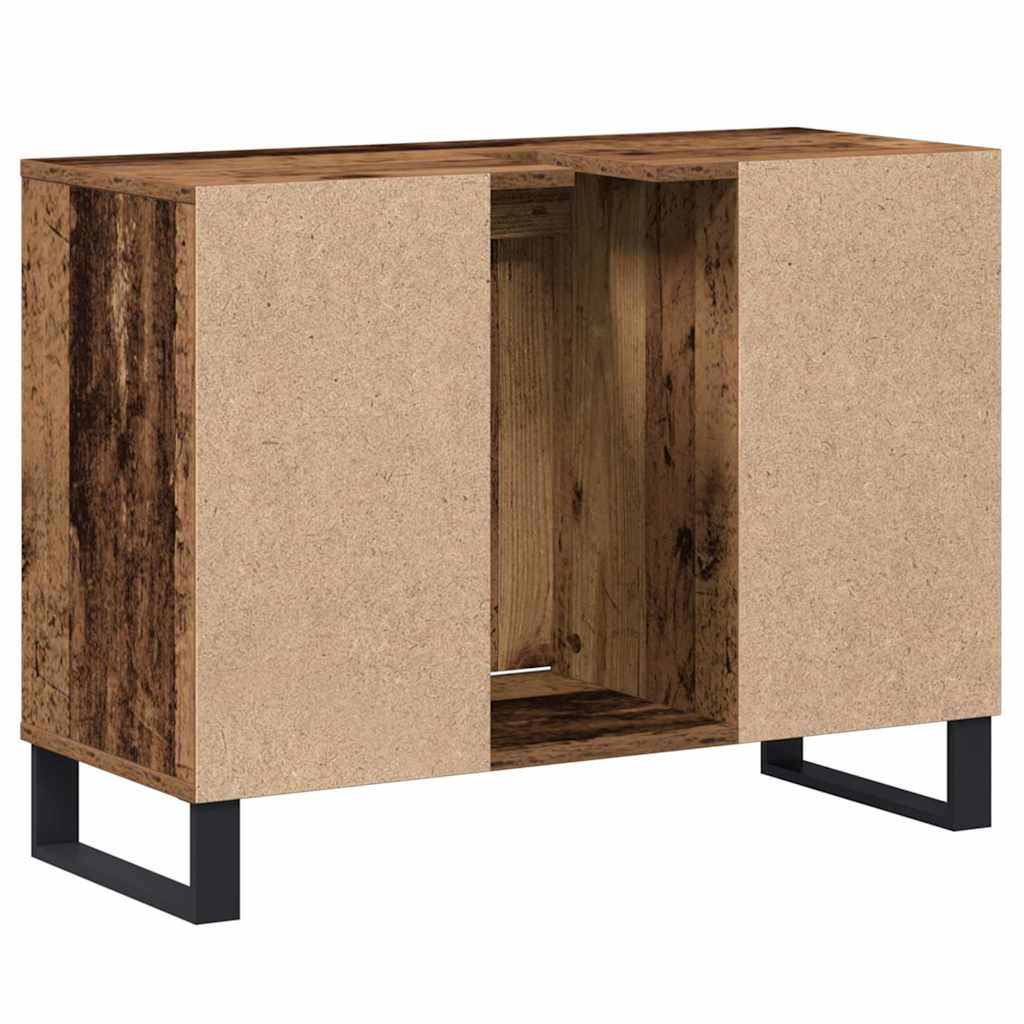 Kupaonski ormar Staro drvo 80 x 33 x 60 cm Konstruirano drvo