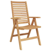 Stolica 8 pcs Smeđa 64.5 x 52 x 108 cm Čvrsto teak drvo
