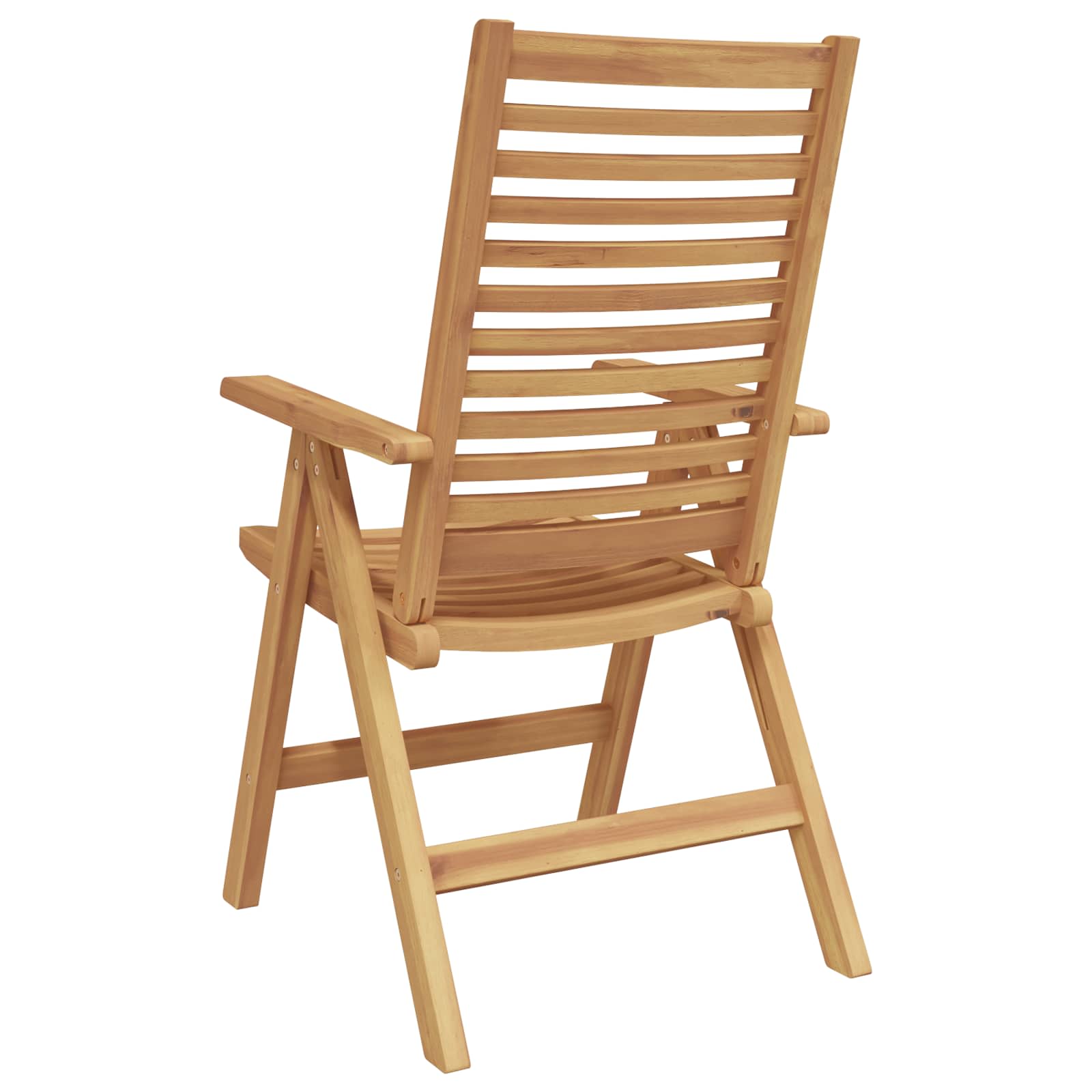Stolica 8 pcs Smeđa 64.5 x 52 x 108 cm Čvrsto teak drvo