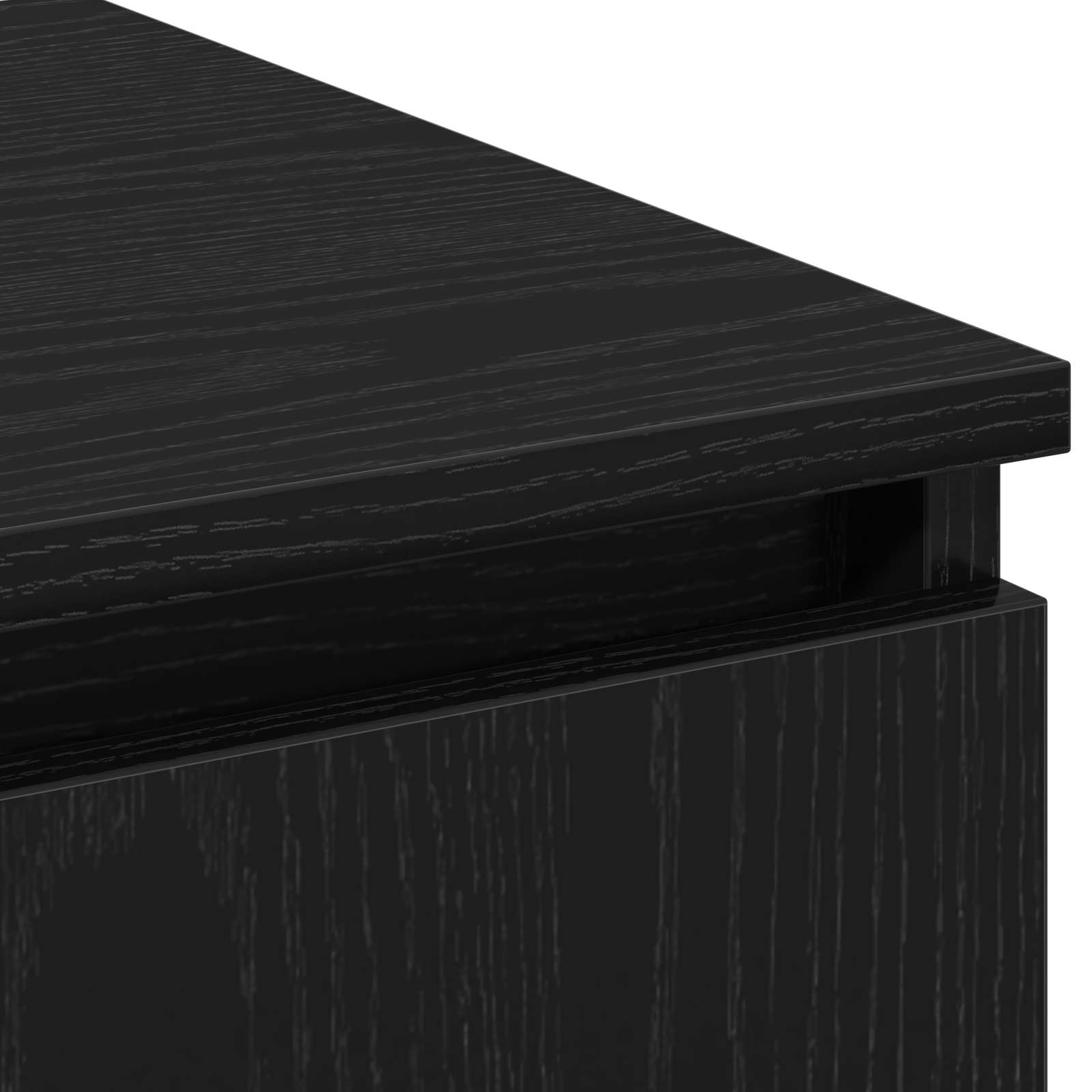 TV ormar Crni hrast 180 x 38 x 49 cm Konstruirano drvo