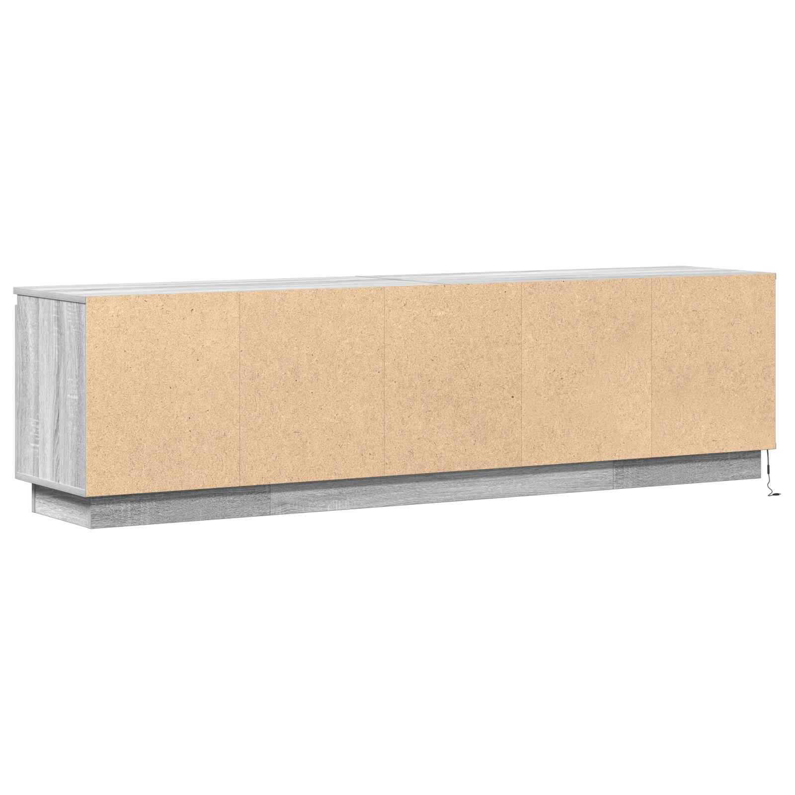TV ormar Siva Sonoma 180 x 38 x 49 cm Konstruirano drvo