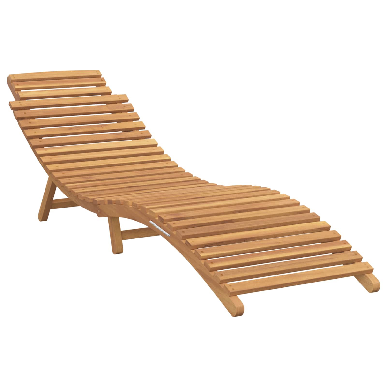 Ležaljka Smeđa 198 x 55 x 58,5 cm Čvrsto teak drvo
