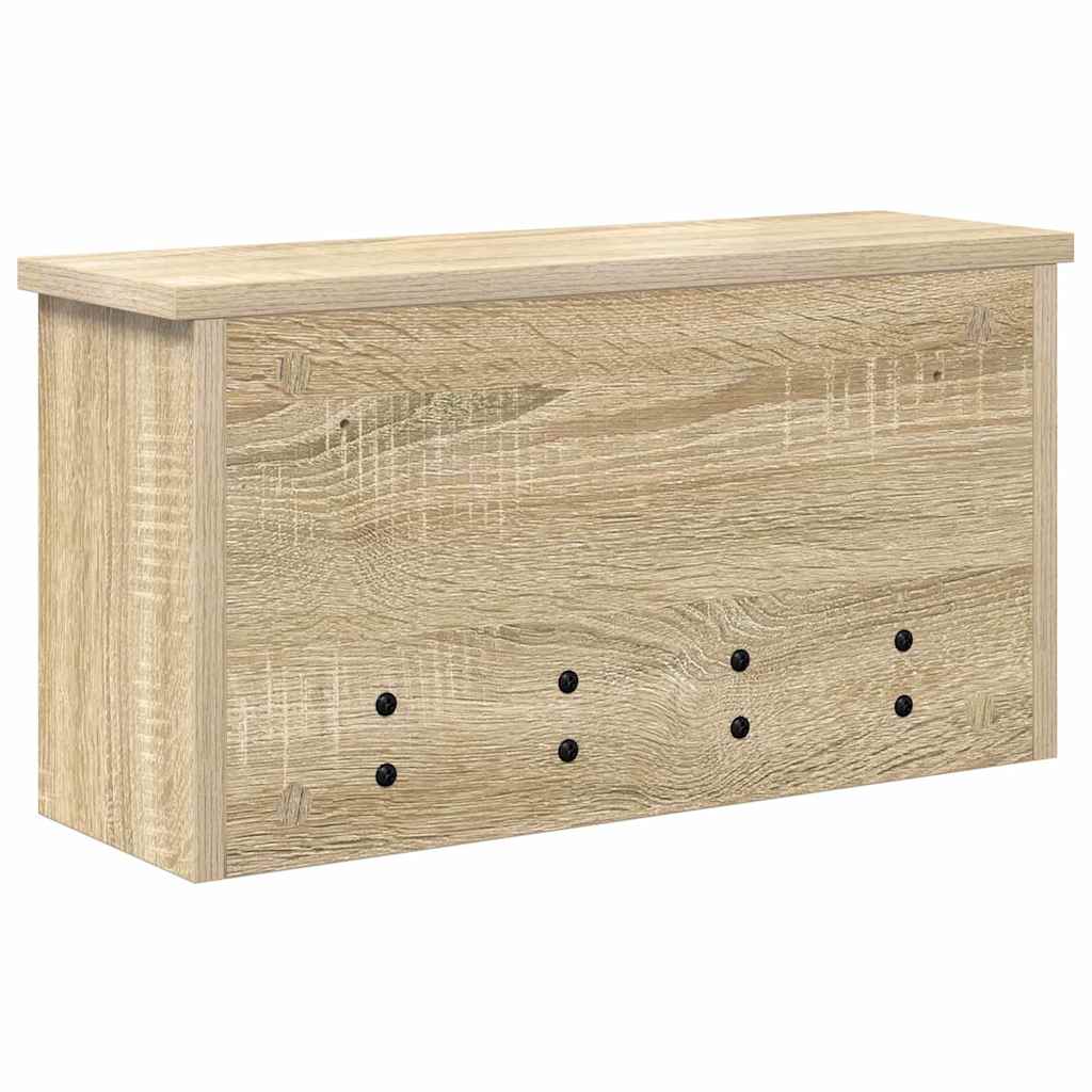 Vješalica za kapute na zidu Zidne Sonoma hrast 50 x 16 x 26 cm