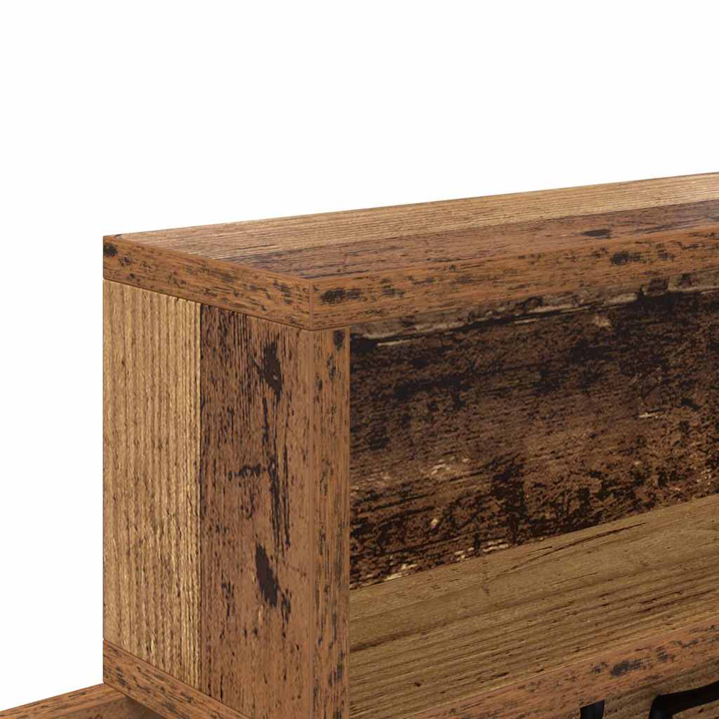 Vješalica za kapute na zidu Zidne Staro drvo 100 x 12 x 43,5 cm
