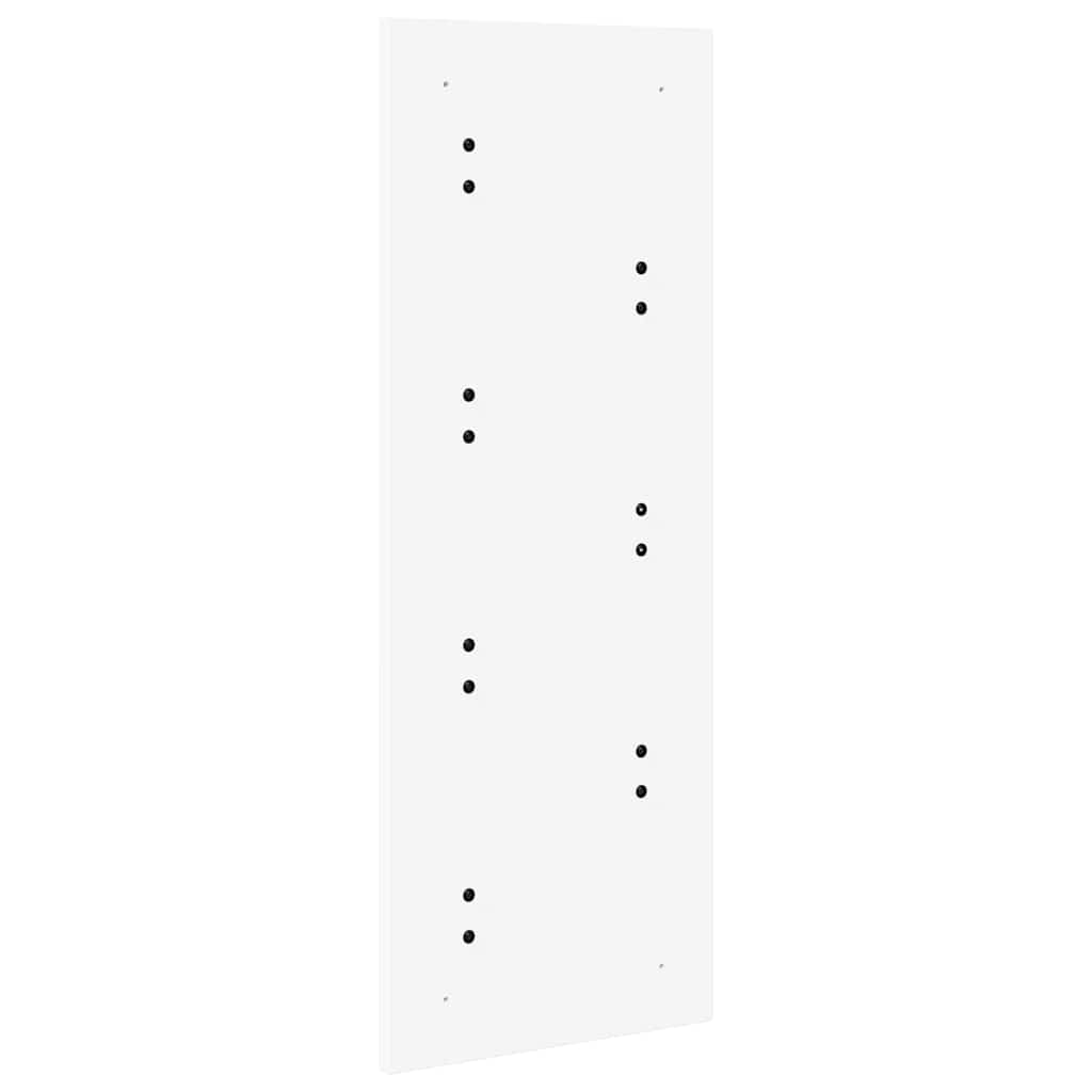 Vješalica za kapute na zidu Zidne Bijelo 30 x 1,5 x 80 cm