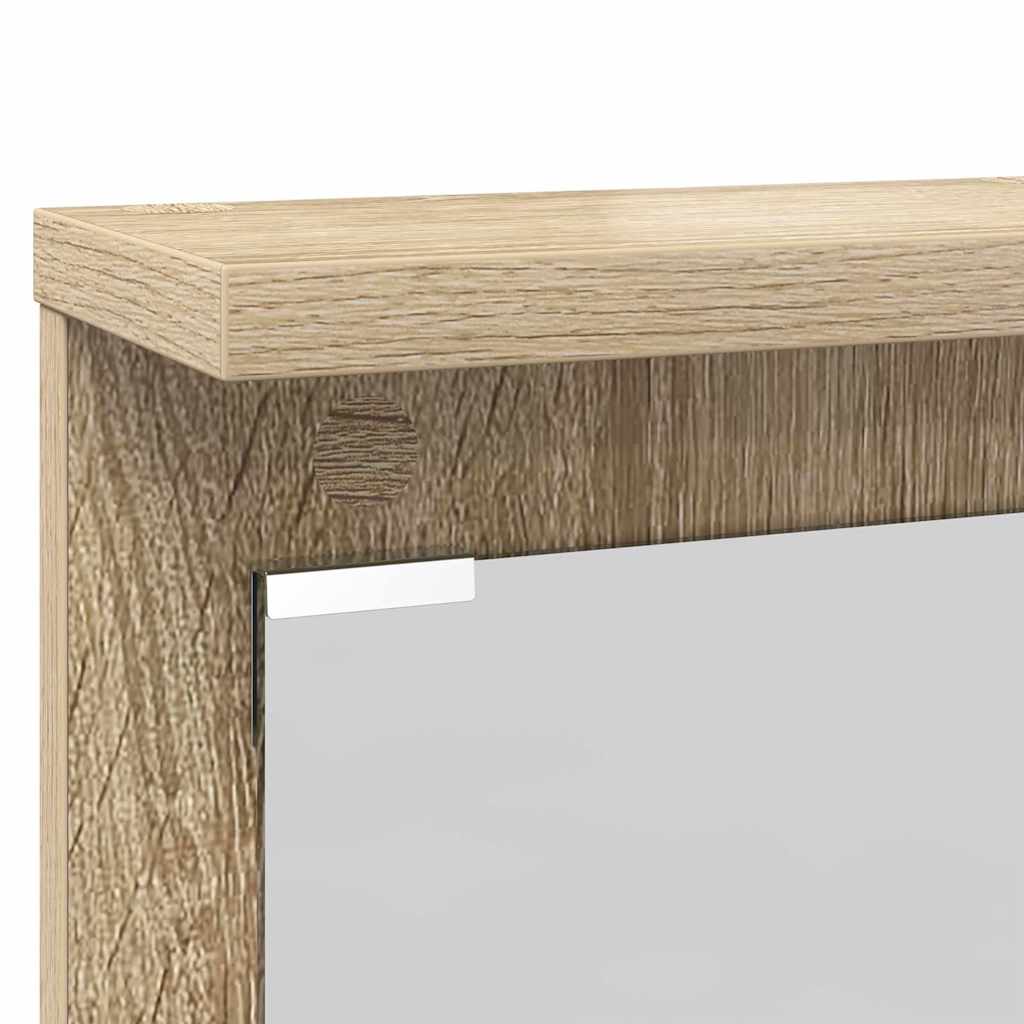 Vješalica za kapute na zidu Zidne sonoma hrast 84 x 10 x 80 cm