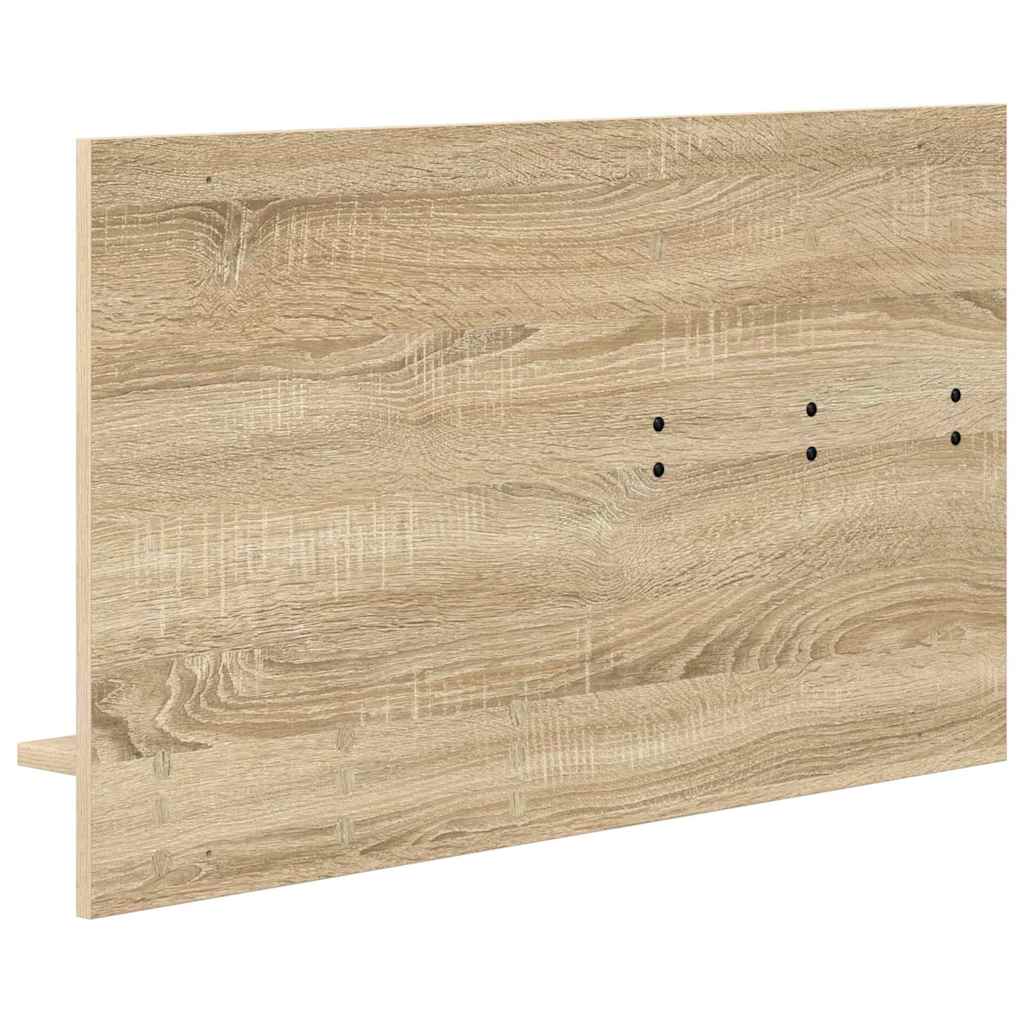 Vješalica za kapute na zidu Zidne Sonoma hrast 90 x 10 x 50 cm