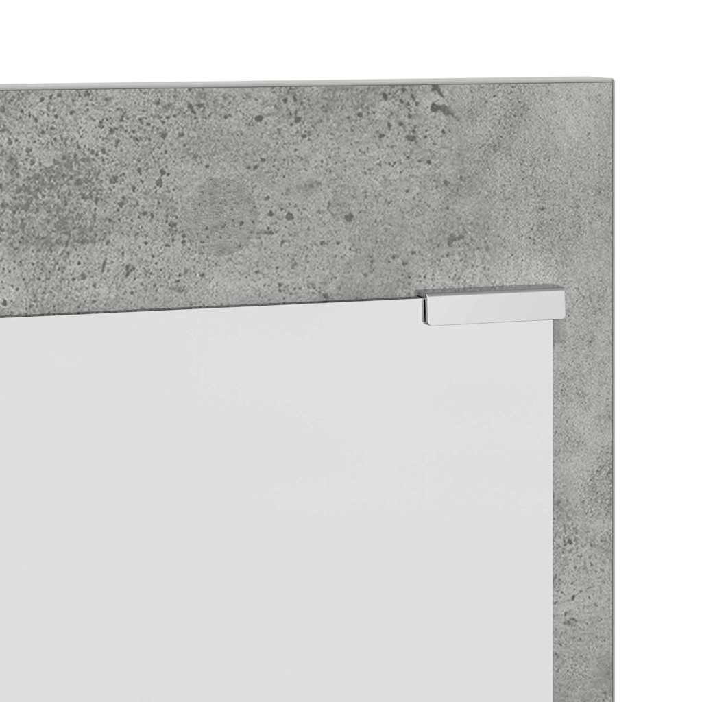 Vješalica za kapute na zidu Zidne Betonski sivi 90 x 10 x 50 cm