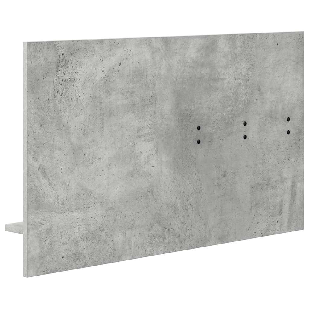 Vješalica za kapute na zidu Zidne Betonski sivi 90 x 10 x 50 cm