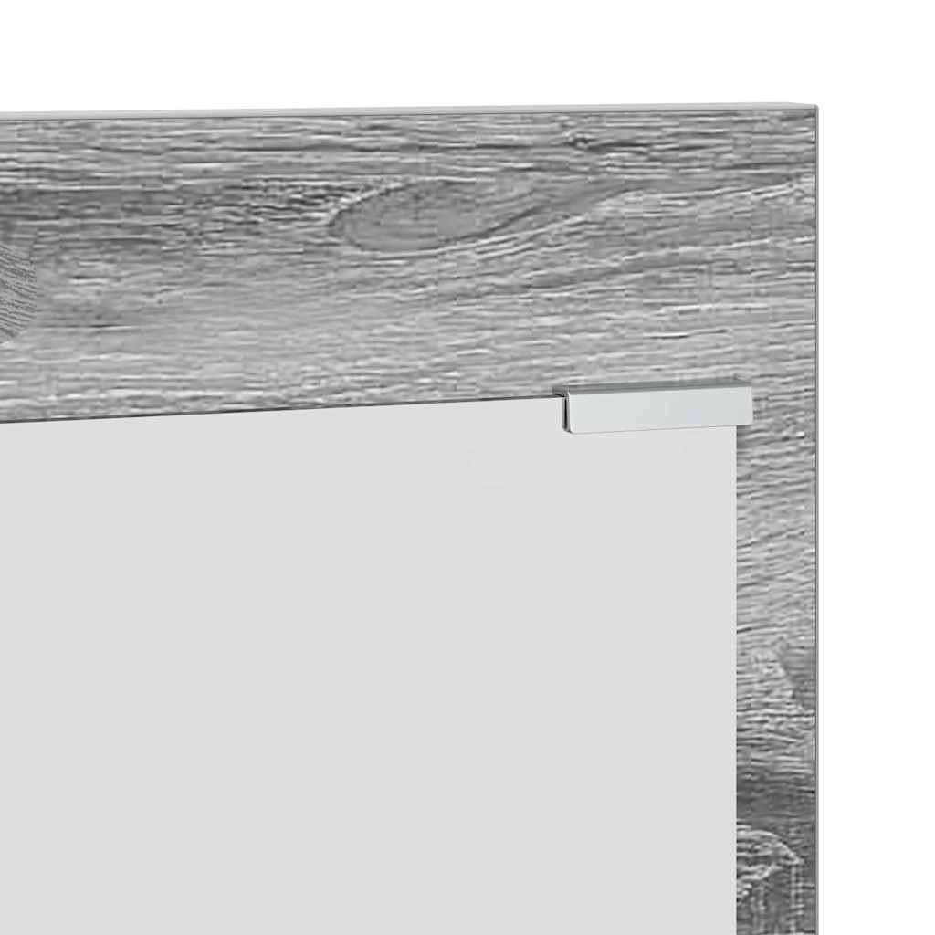 Vješalica za kapute na zidu Zidne Siva Sonoma 70 x 10 x 90 cm