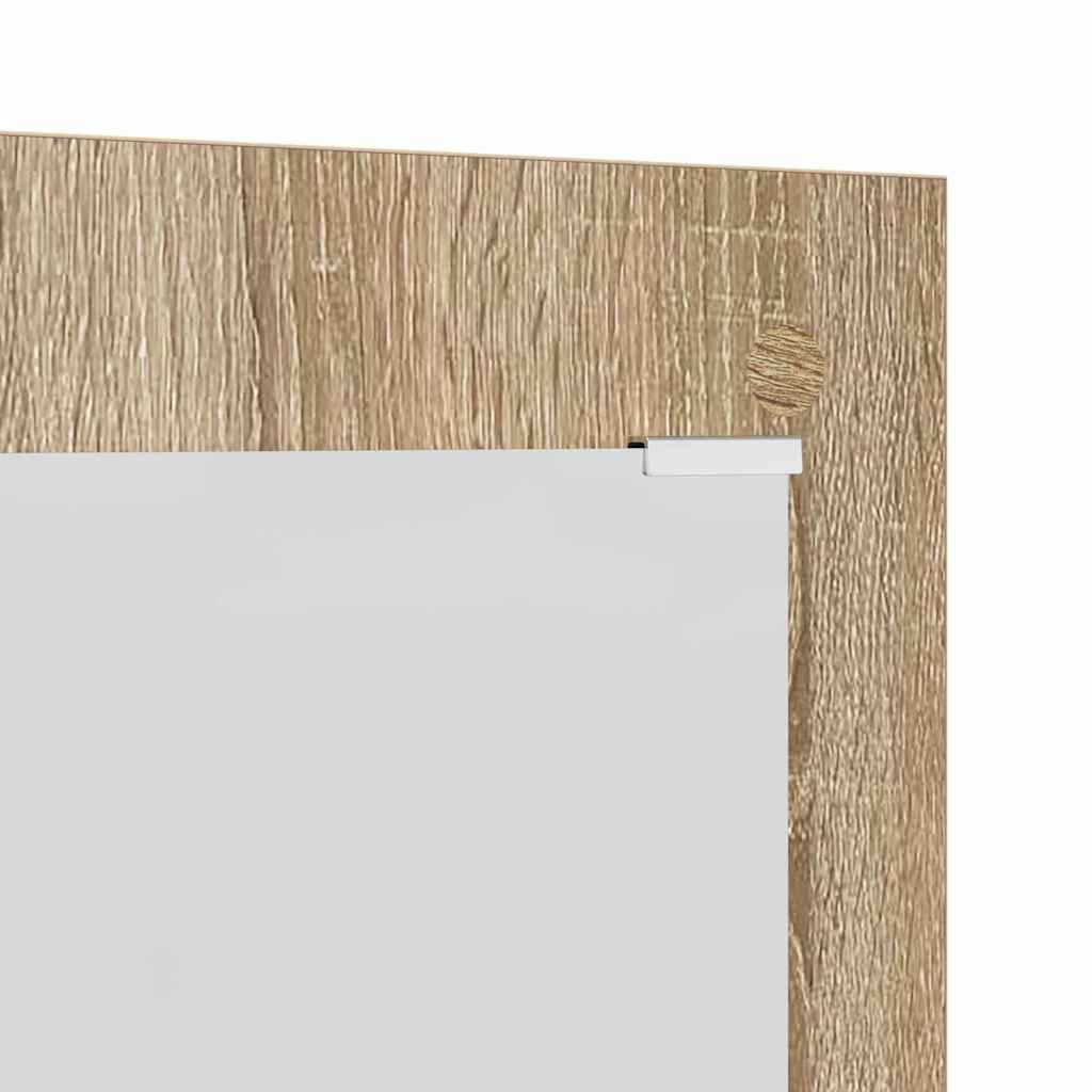 Vješalica za kapute na zidu Zidne Sonoma hrast 96 x 1,5 x 90 cm