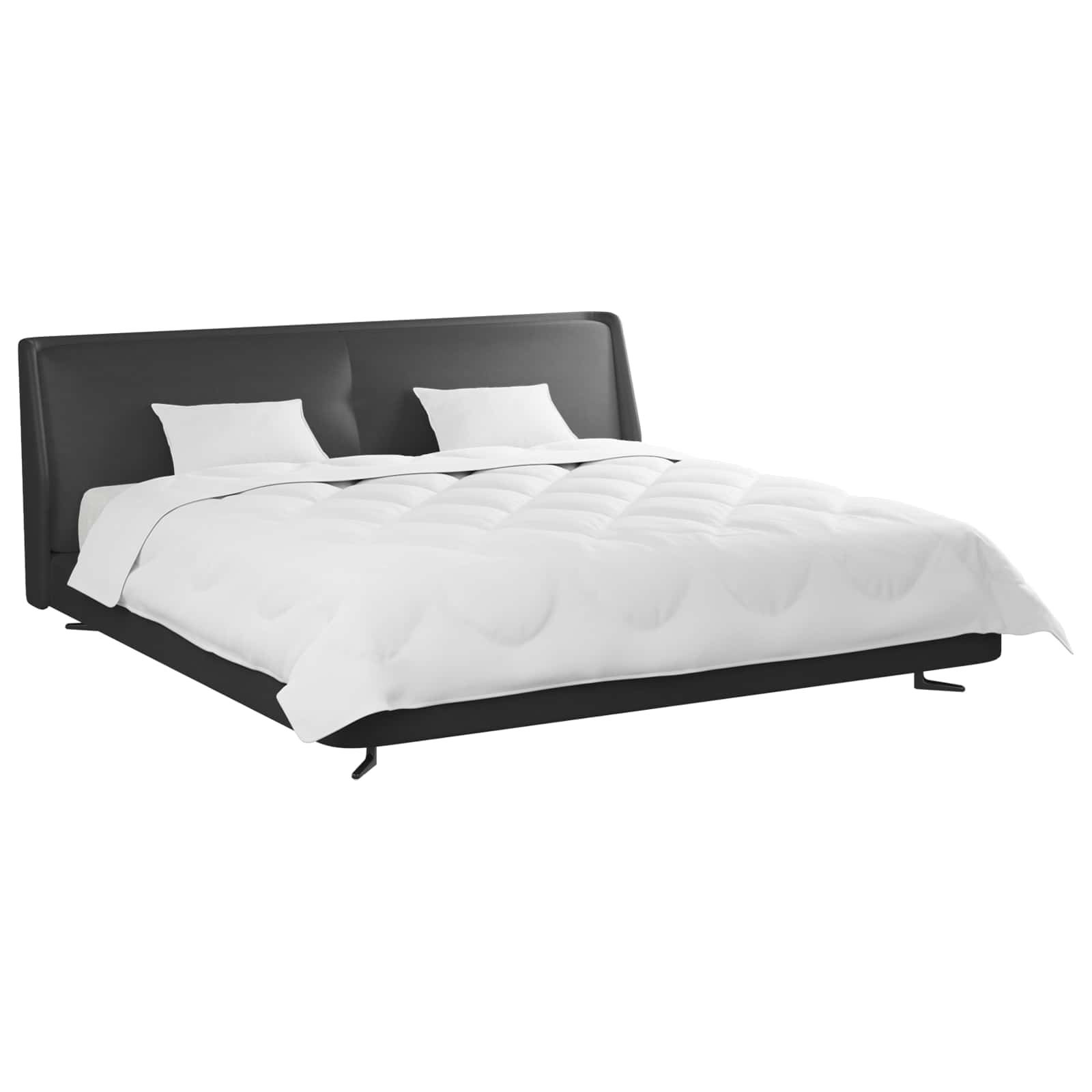 Duvet za sve sezone s jastukom 3 pcs Bijelo Mikrovlakna