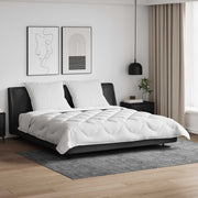 Set deka s jastukom 3 kom. Bijela Mikrovlakna 240 x 260 cm,80 x 80 cm