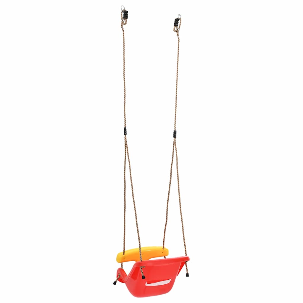 Ljuljačka za bebe 2 pcs Crvena 36 x 43 x 42 cm Plastika