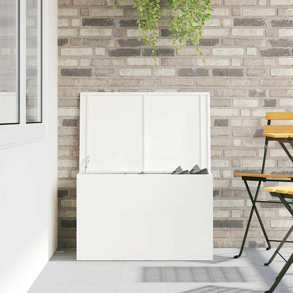 Vanjska kutija za spremanje Bijelo 80 x 50,5 x 50 cm Čelik