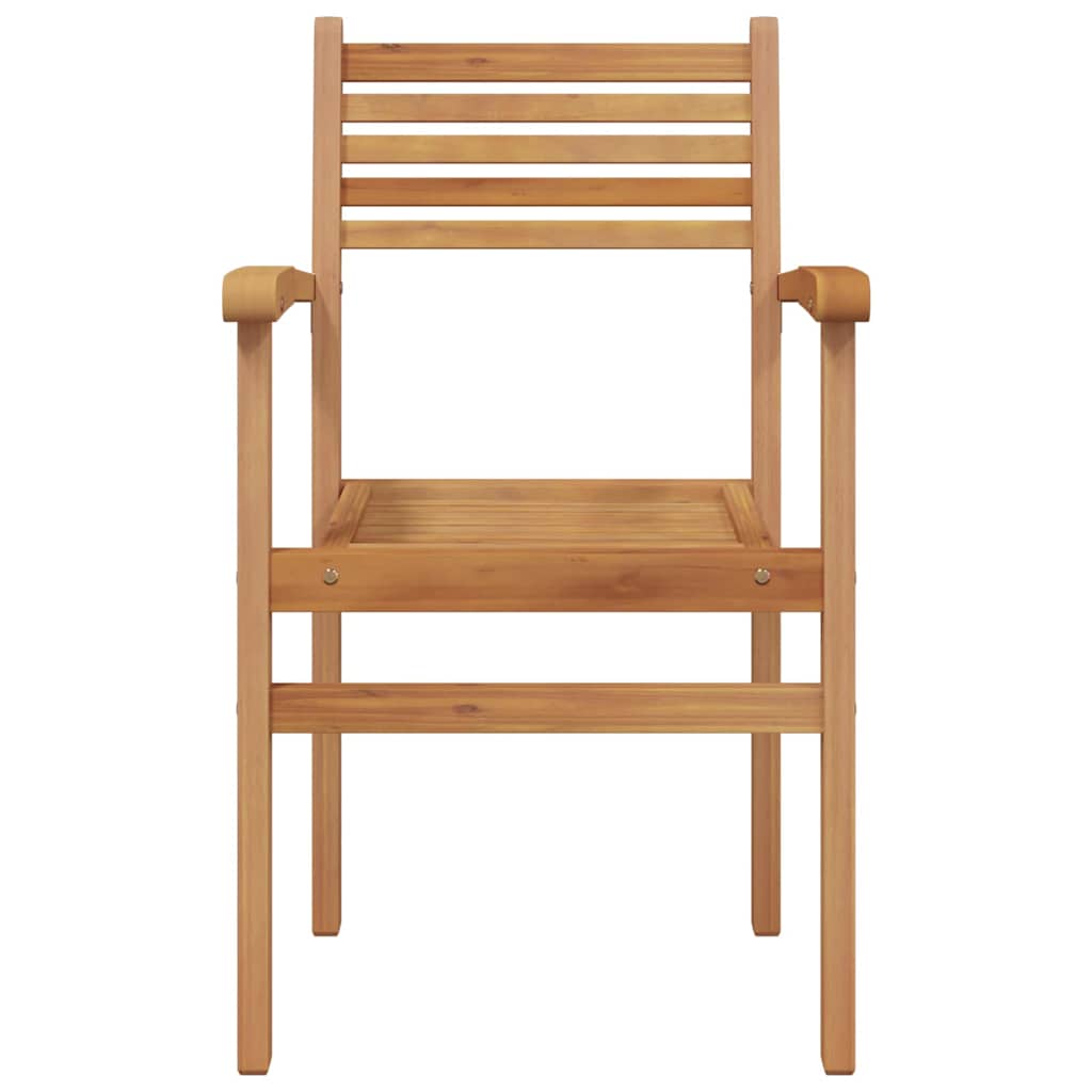 Stolica 6 pcs Smeđa 56 x 55 x 90.5 cm Čvrsto teak drvo