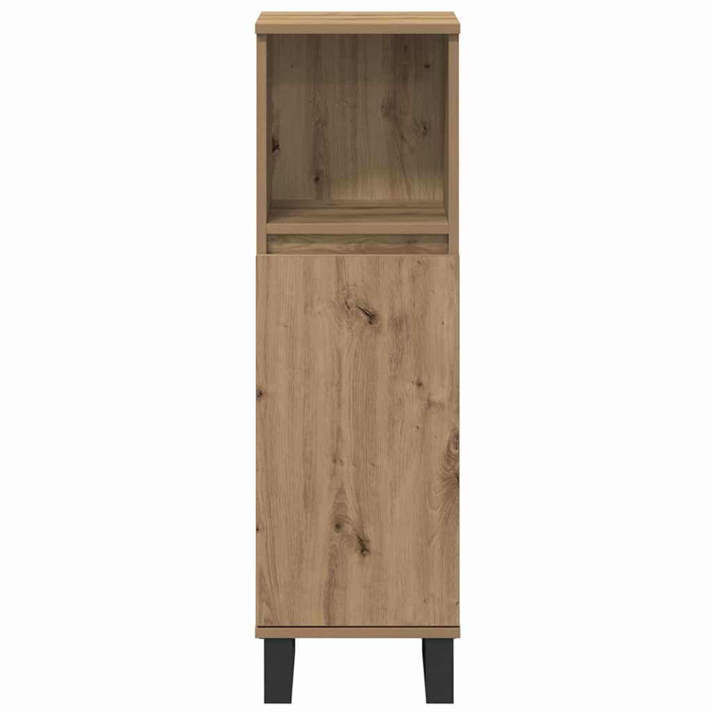 Set namještaja za kupaonicu 3 pcs Smeđa Konstruirano drvo