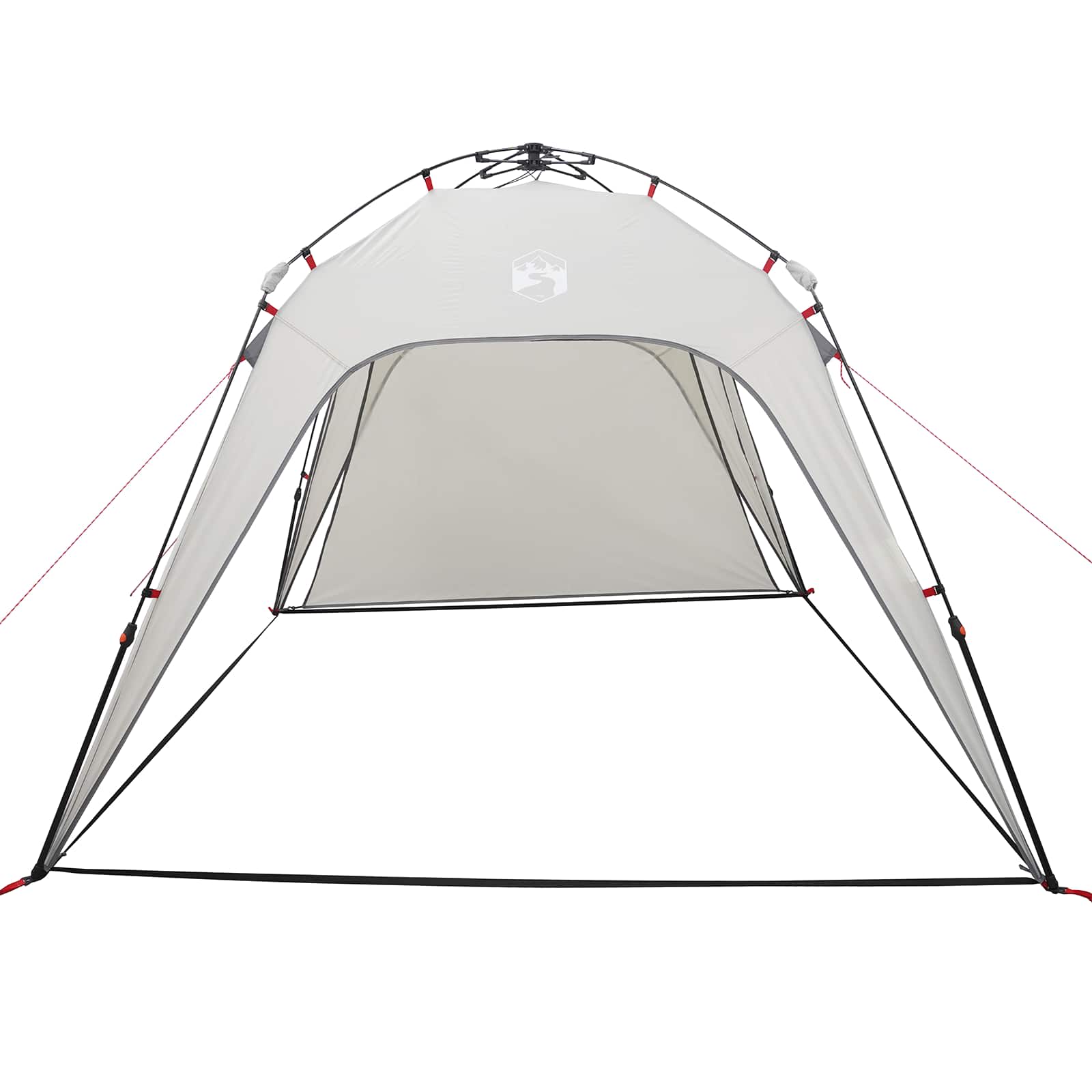 Instant šator za 4 osobe s brzim otpuštanjem s krovom Siva