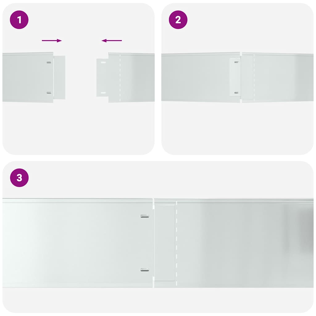 Rubnjaci za travnjak 5 pcs Srebrno 100 x 25 x 0,07 cm