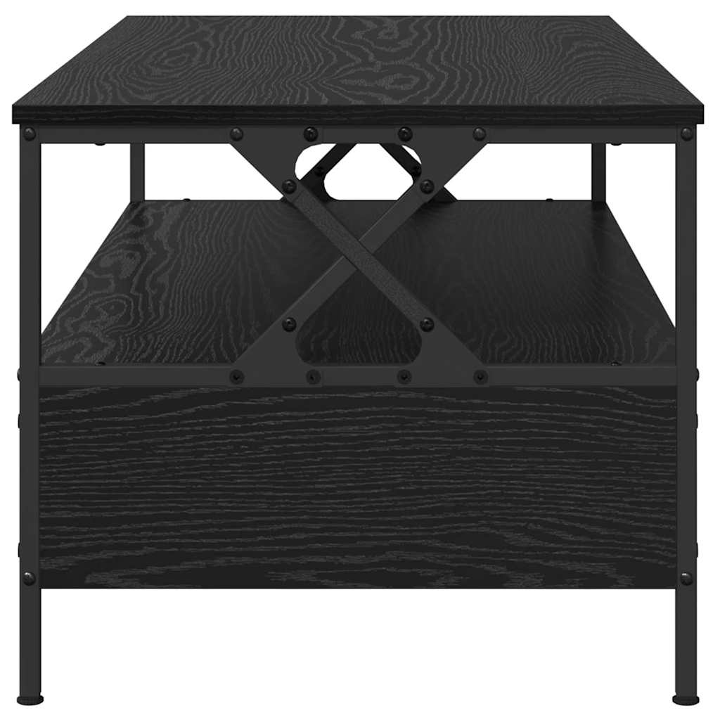 with Drawer Crni hrast 100 x 51 x 45 cm Konstruirano drvo