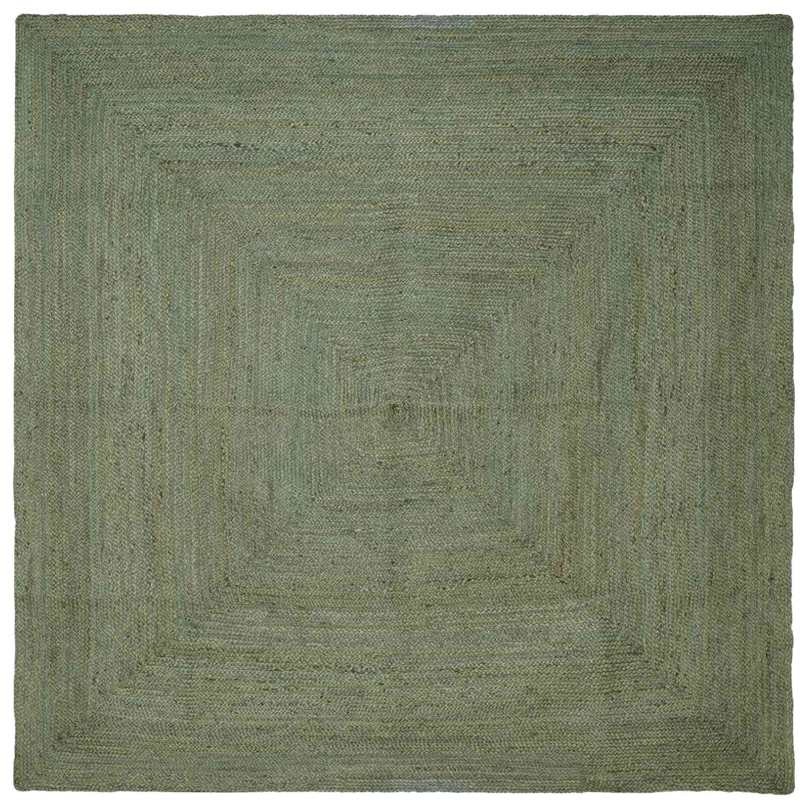 Tepisi za područja Četvrtasti Maslinastozelena 300 x 300 cm