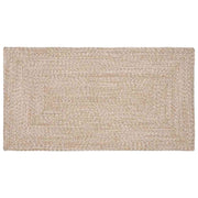 Tepisi za područja Prirodna i bijela 60 x 110 cm Juta
