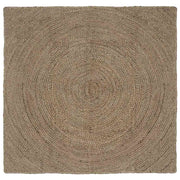 Tepisi za područja Siva 160 x 160 cm Juta