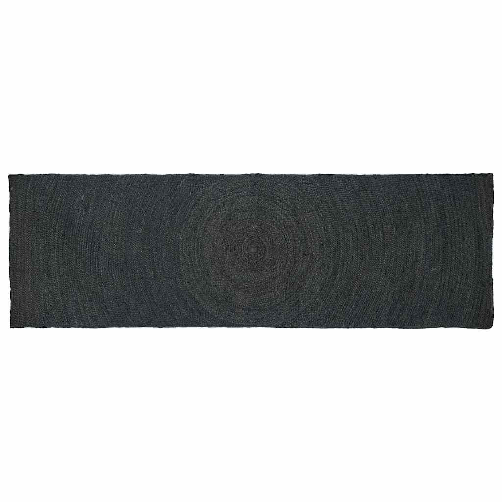 Tepisi za područja Tamnosiva 80 x 200 cm Juta