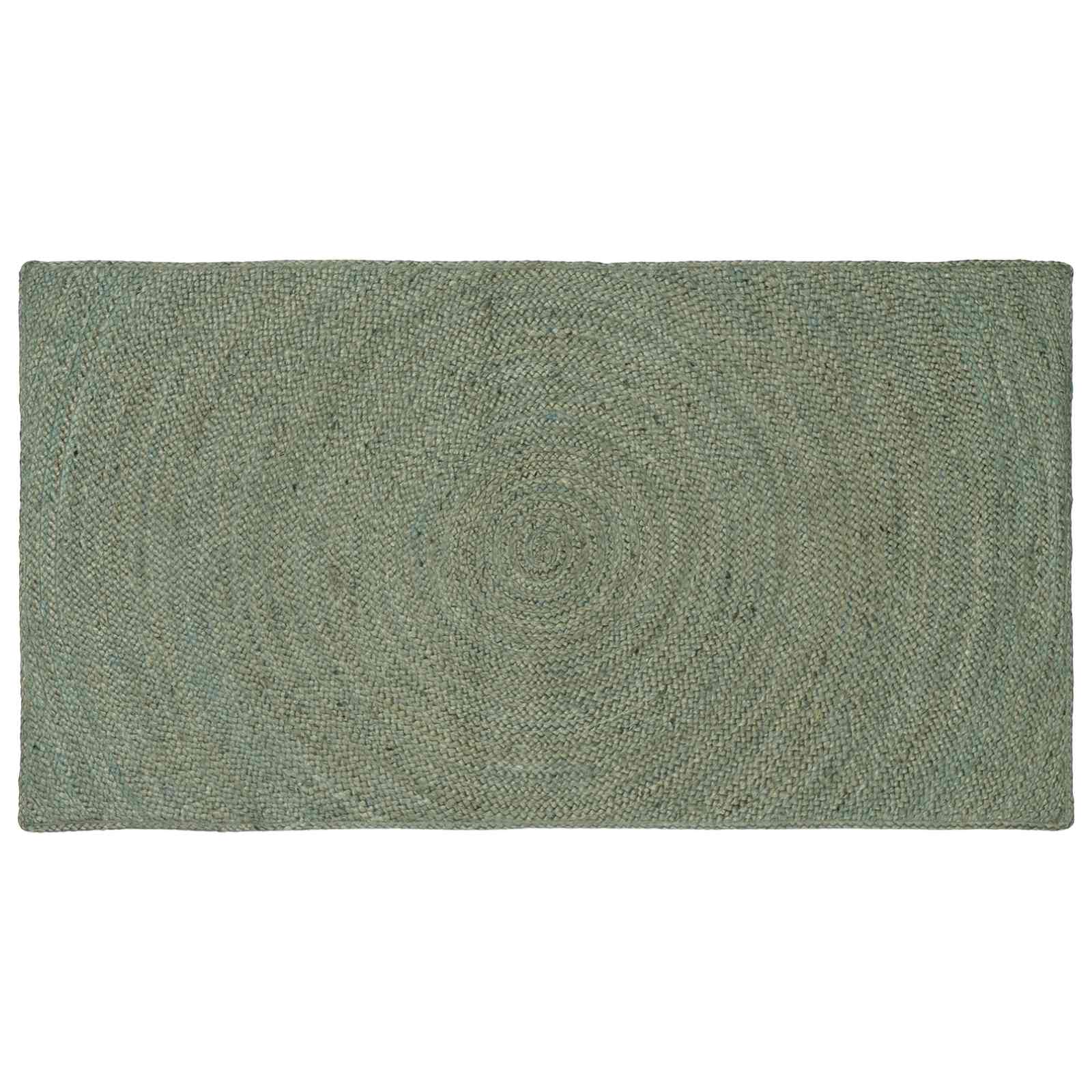Tepisi za područja Maslinastozelena 80 x 150 cm Juta