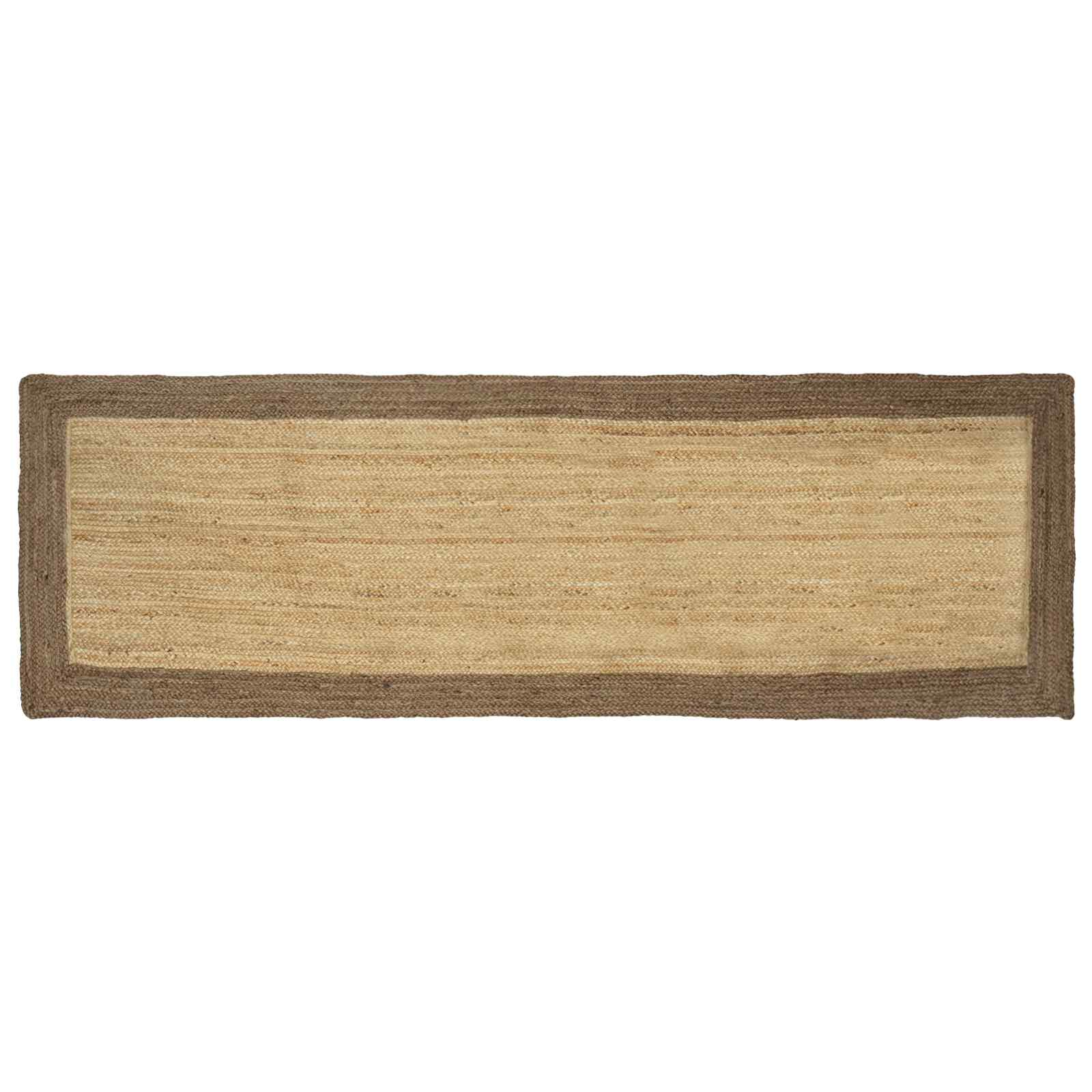 Tepisi za područja Siva 80 x 250 cm Juta