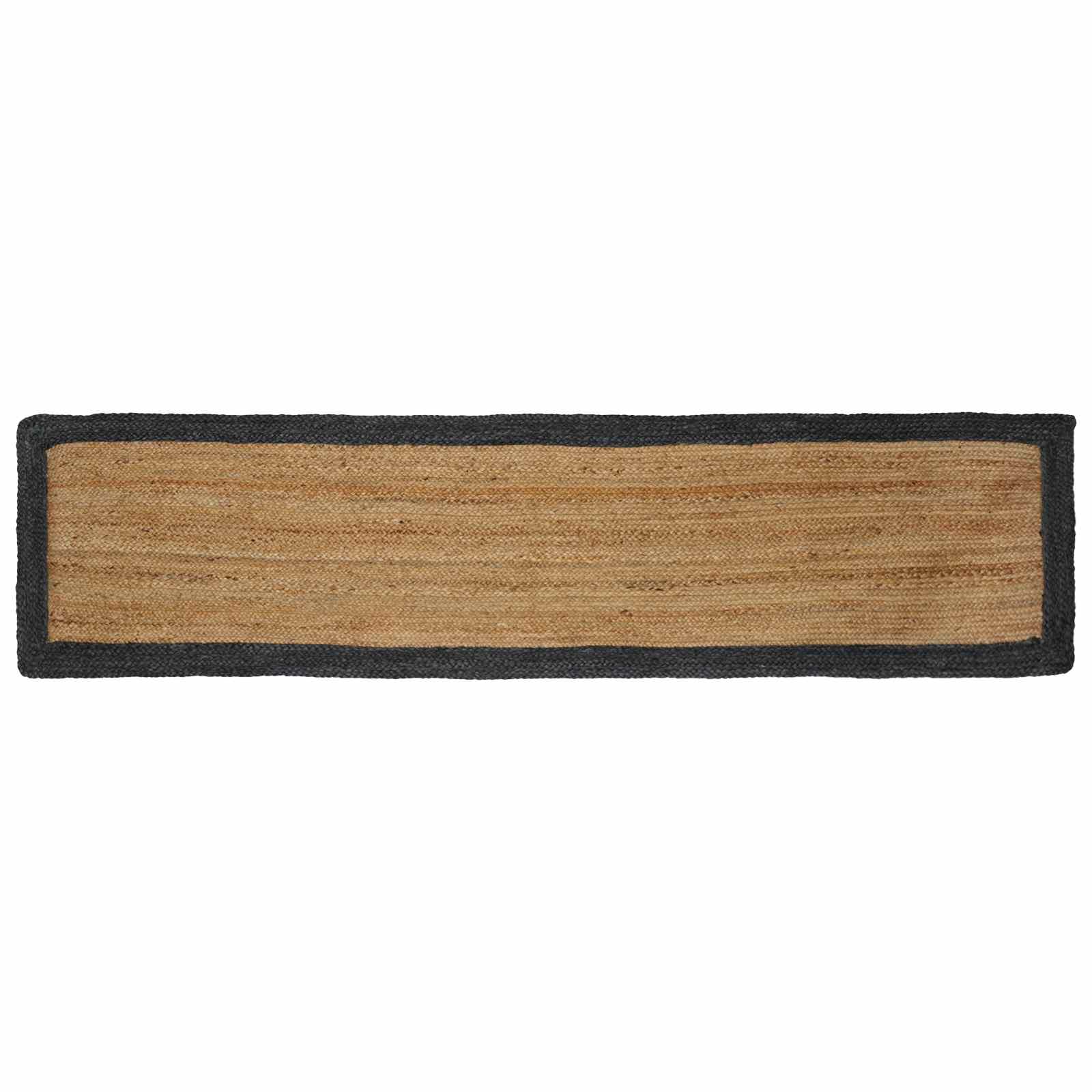 Tepisi za područja Tamnosiva 60 x 250 cm Juta