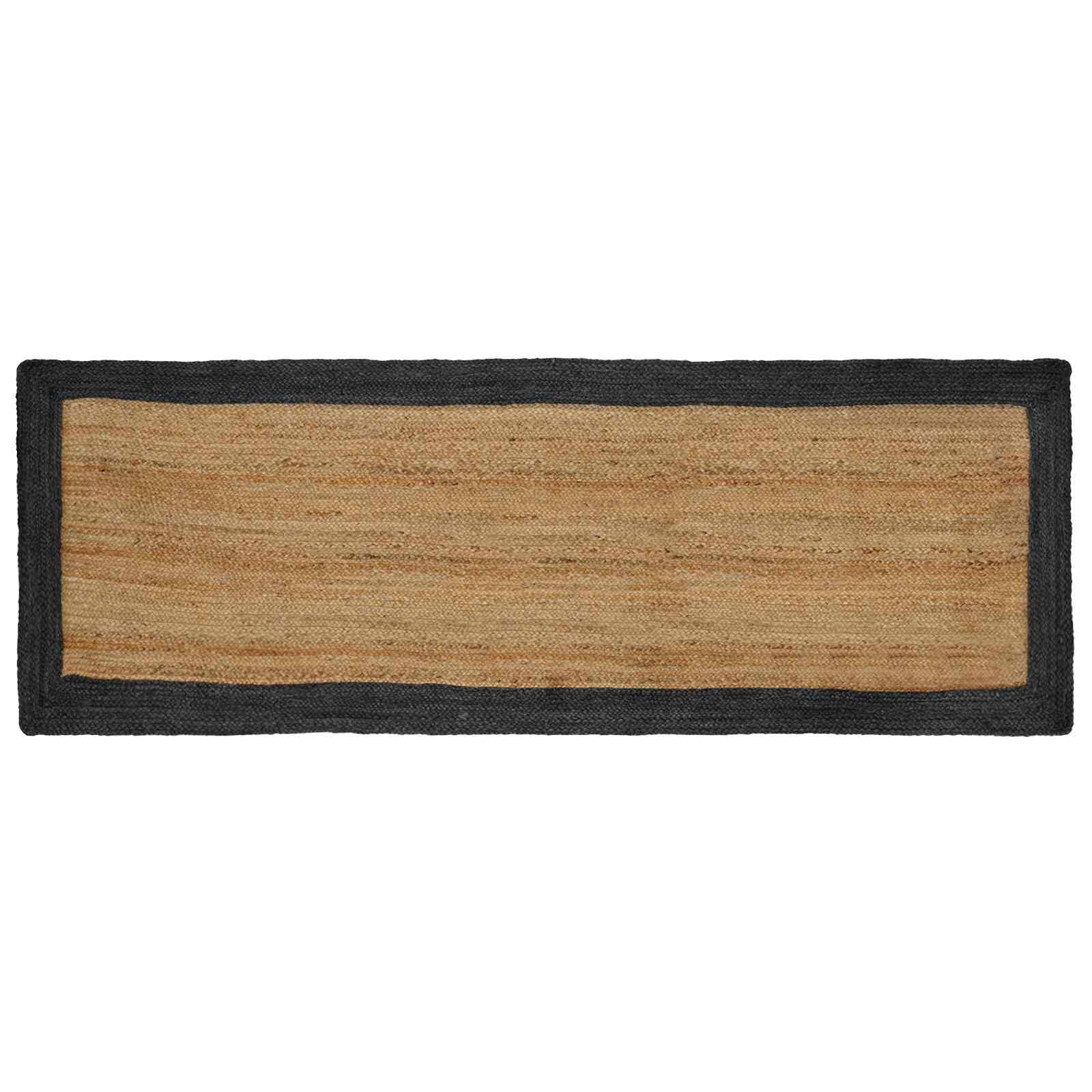 Tepisi za područja Tamnosiva 80 x 300 cm Juta