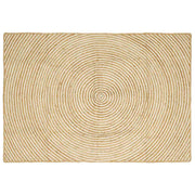 Tepisi za područja Bijela 120 x 170 cm Juta