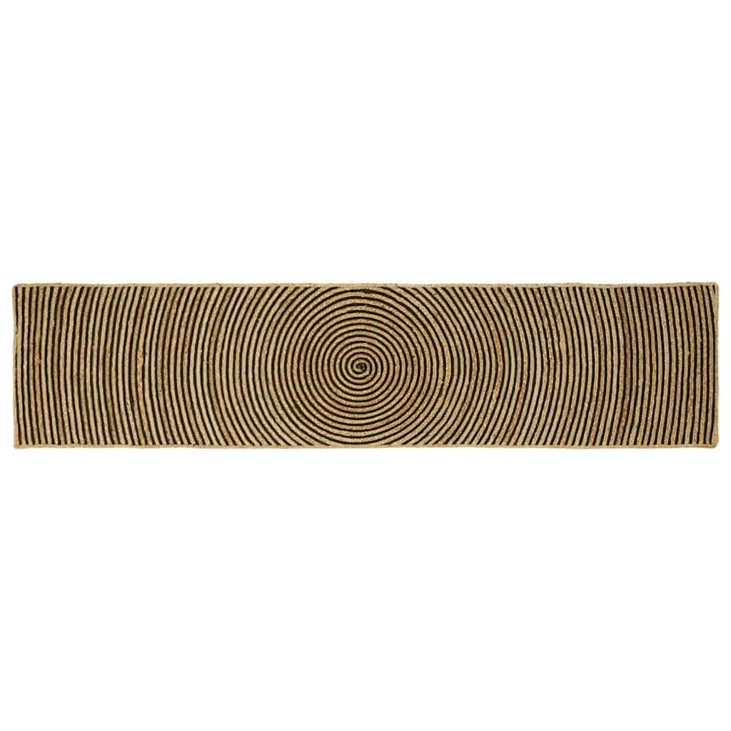 Tepisi za područja Crna 60 x 300 cm Juta