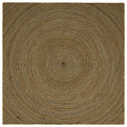 Tepisi za područja Crna 300 x 300 cm Juta