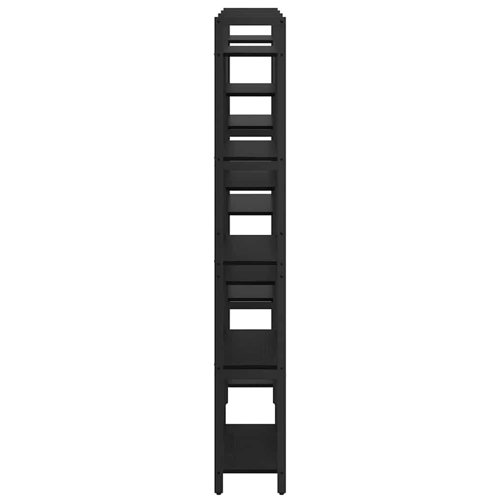 Polica Crni hrast 156 x 25 x 167 cm Konstruirano drvo