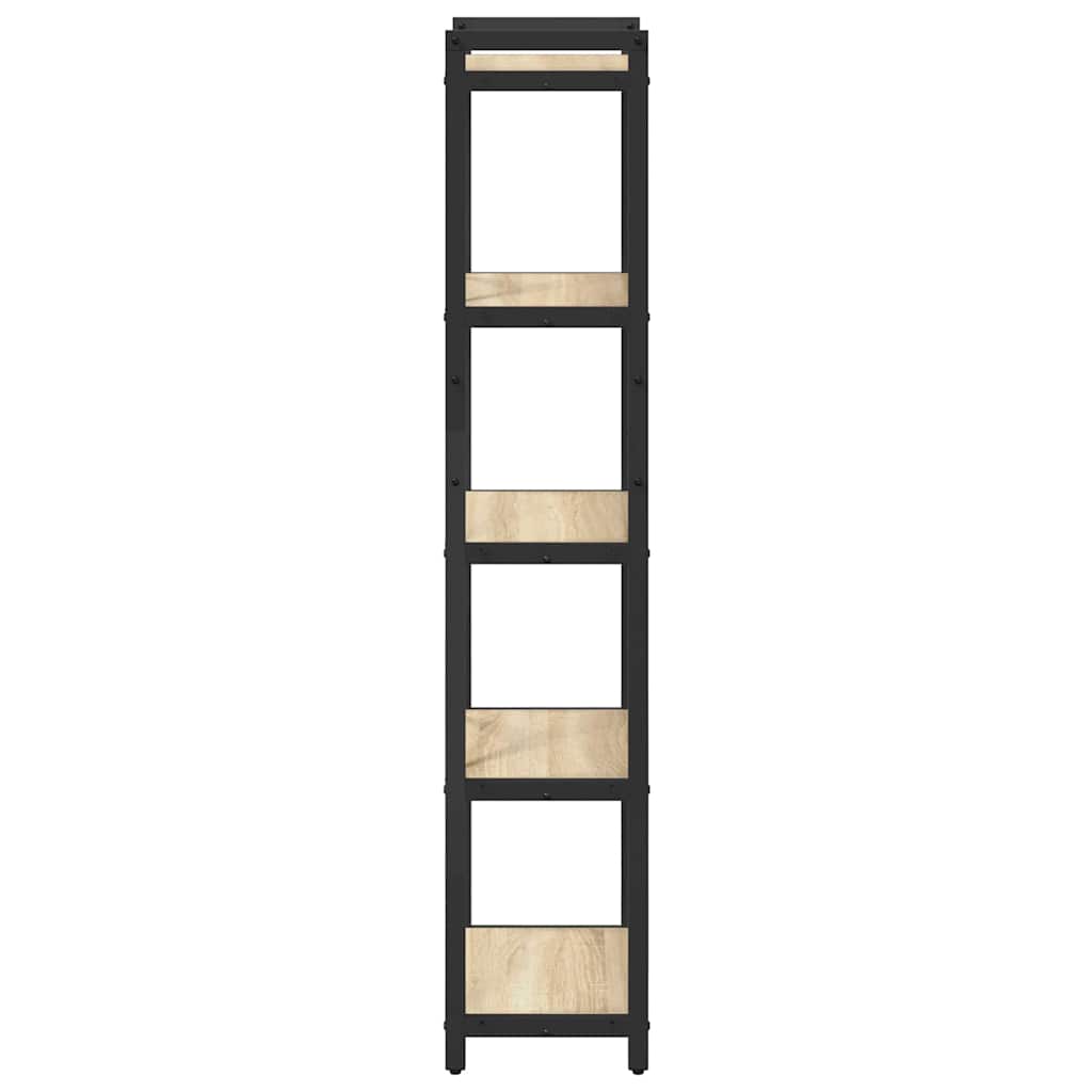 Polica Sonoma hrast 40 x 30 x 155 cm Konstruirano drvo
