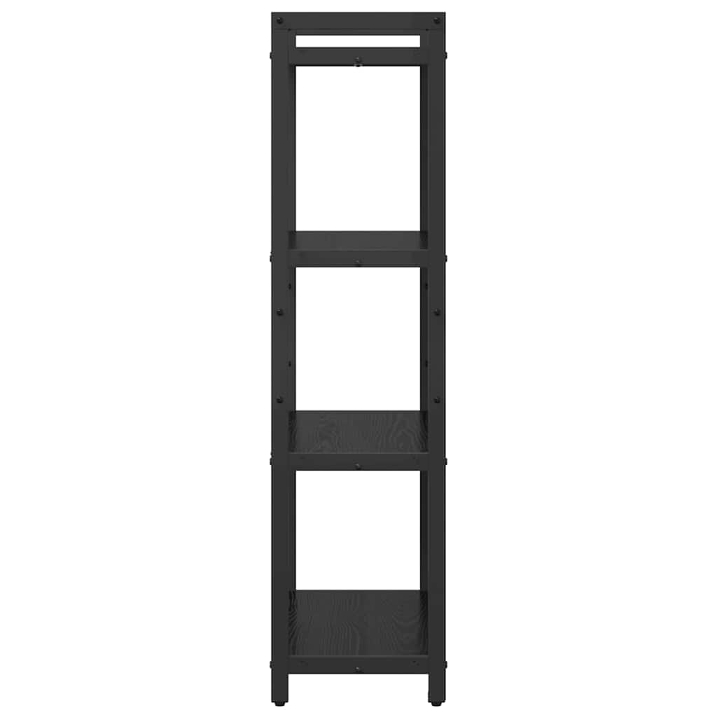 Polica Crni hrast 60 x 30 x 120 cm Konstruirano drvo